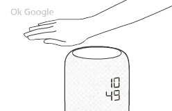 Initiierung des LF-S50G Google Assistant