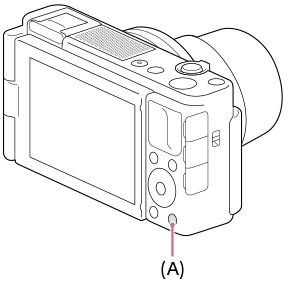 Ilustración que indica la posición del botón de borrar