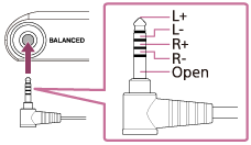 Ilustrace vyváženého standardního konektoru