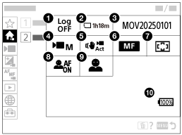 메인 메뉴의 화면을 보여주는 그림