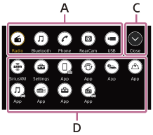 Illustrazione della schermata HOME2