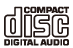 COMPACT disc DIGITAL AUDIO logo
