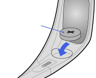 機器: 3Dメガネ 電池