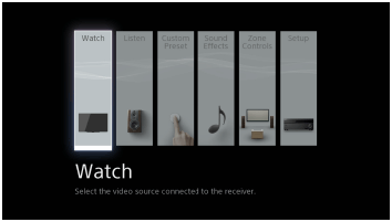 STR-DN1080 | Guide d’aide | Profiter de vidéos/du son depuis l’appareil