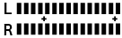 Illustration indicating the appropriate range for the recording level