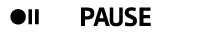 PAUSE (Szünet) ikon