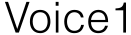 Voice1 (1. hang) ikon