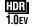 HDR 1.0 E