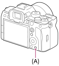 Ilustração que indica a posição do botão apagar
