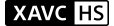 Logotipo de XAVC HS