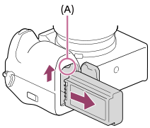 تصویر نشان دهنده موقعیت کلید اهرمی قفلی