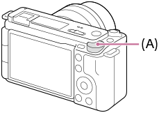 Illustration indicating the position of the control dial
