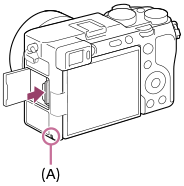 Kuva, joka ilmaisee käytön merkkivalon sijainnin