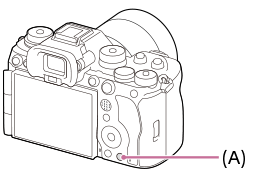 Illustrazione indicante la posizione del tasto di eliminazione