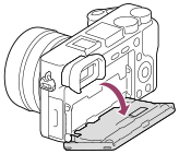 Illustration showing how the monitor can be rotated