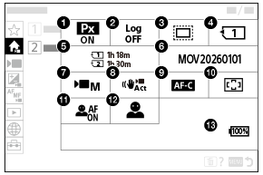Ilustracja przedstawiająca ekran menu głównego