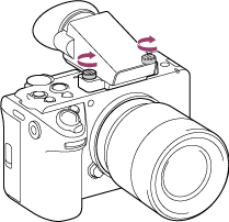 Illustration indicating direction for tightening of screws