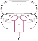Illustration indicating the location of C