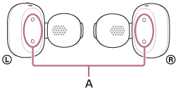 Illustration indicating the location of A