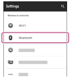 WI SP500 Help Guide Connecting to a paired Android smartphone