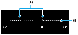 Imaginea setării efectului de rulare cu încetinitorul