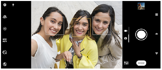 Bilde av å ta en selfie