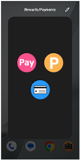 Image of the Rewards & Pay menu