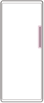 画面の中のサイドセンスバーを示した図。