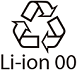 リチウムイオン電池リサイクルマーク