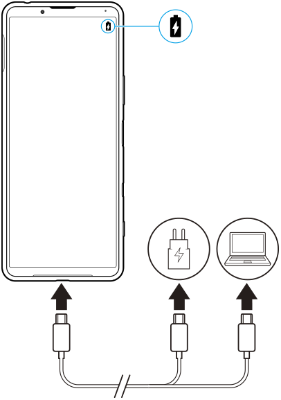 Схема зарядки устройства