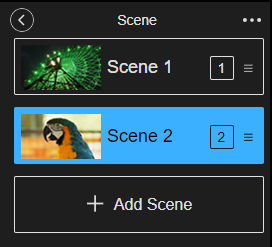 Live Operation screen