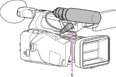 Illustration of attaching microphone