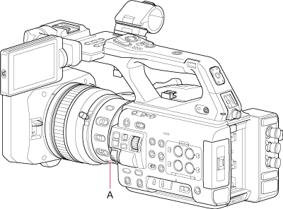 Illustration of temporary auto focus