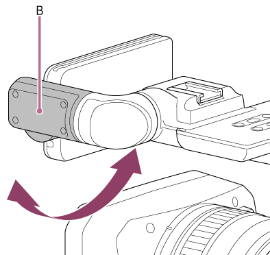 Illustration of adjusting position of LCD monitor