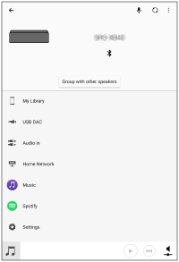 H Ear Go 2 Srs Hg10 Help Guide Listening To Music On A Device Connected To The Home Network Sony Music Center
