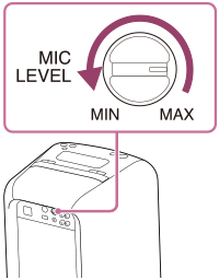 SRS-XB60 | ヘルプガイド | マイクをつないで使う