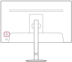 Illustration indiquant l’emplacement du joystick