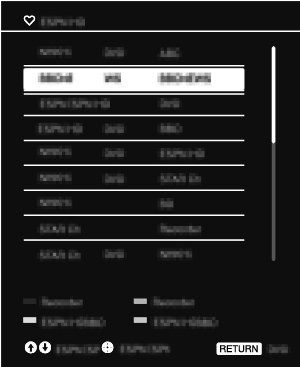 Programme List Screen