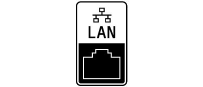 Image of LAN port