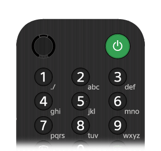 49 gombos távvezérlő.