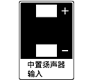 中置扬声器输入插口的图像