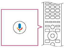 Google アシスタントボタンのイラスト