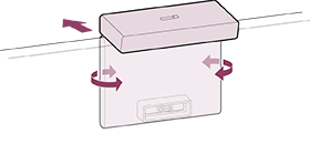 拆下提供的相機