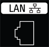 Immagine della porta LAN