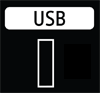 Immagine della porta USB
